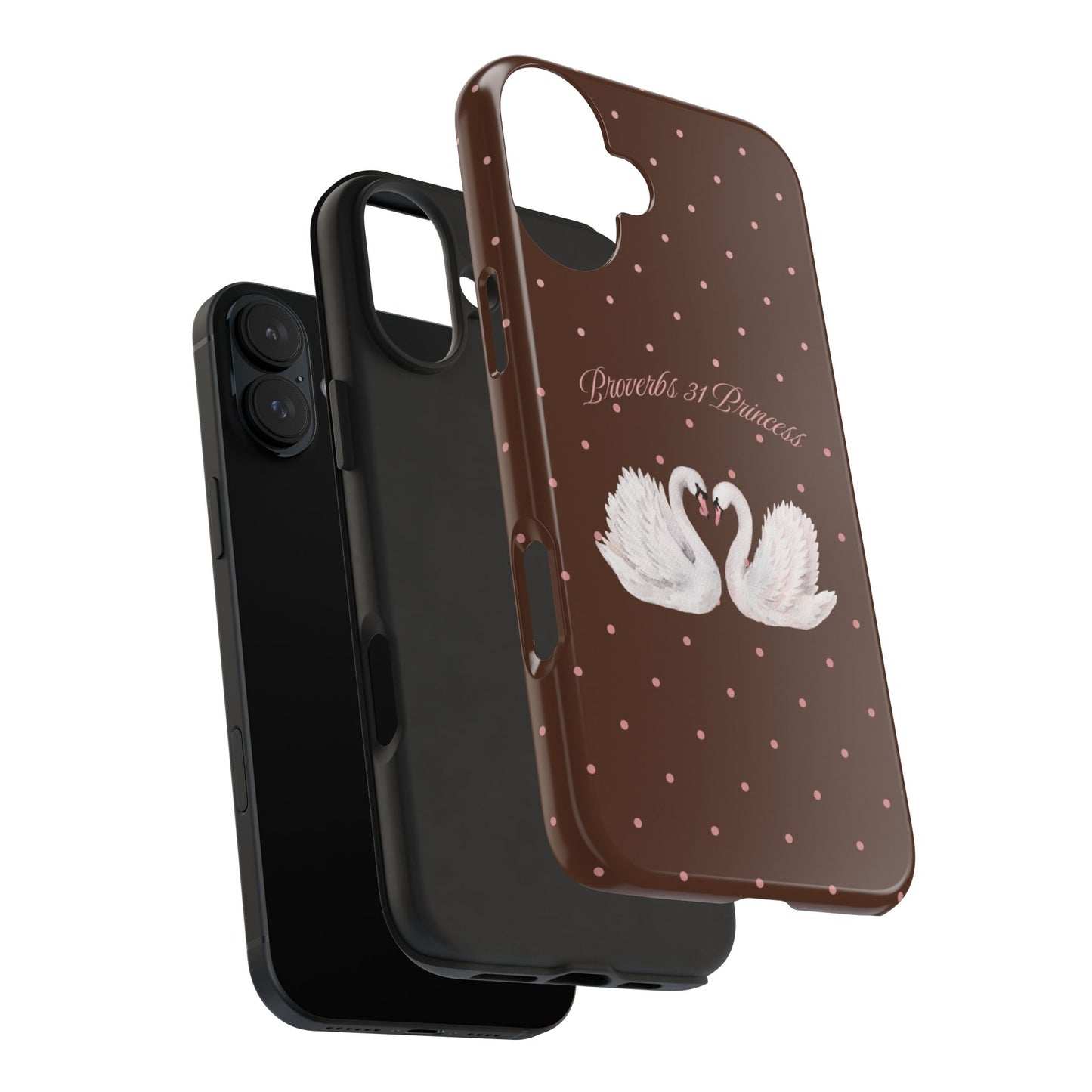 Chocolate Brown Swan Case