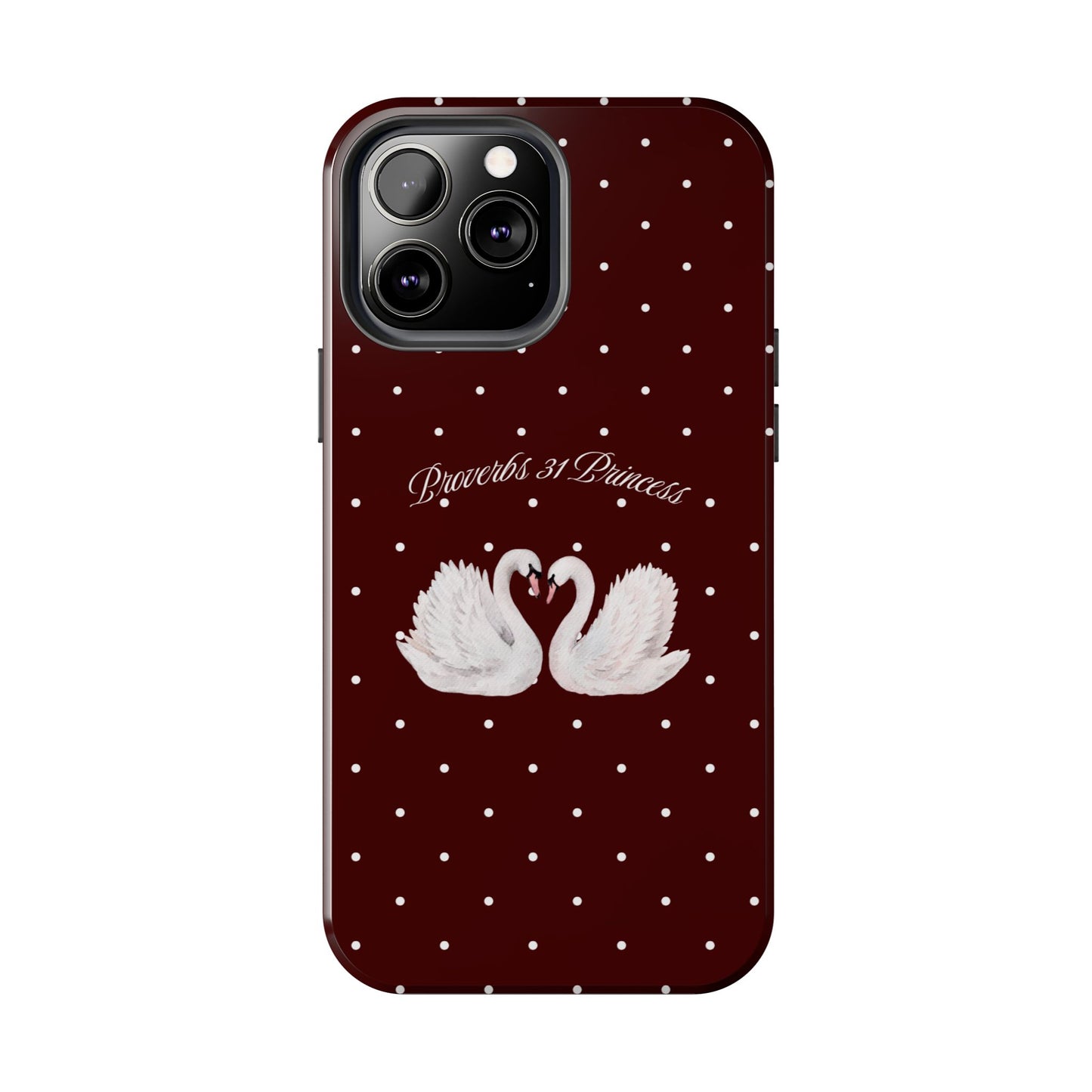 Burgundy Swan Case