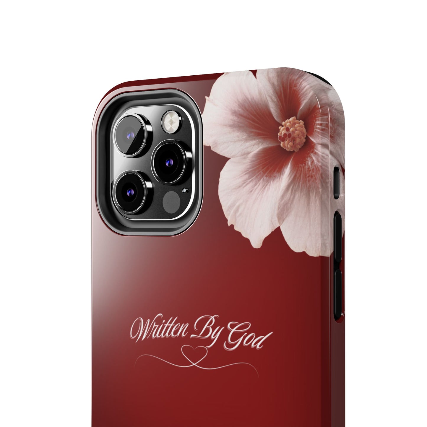 Burgundy Written by God case