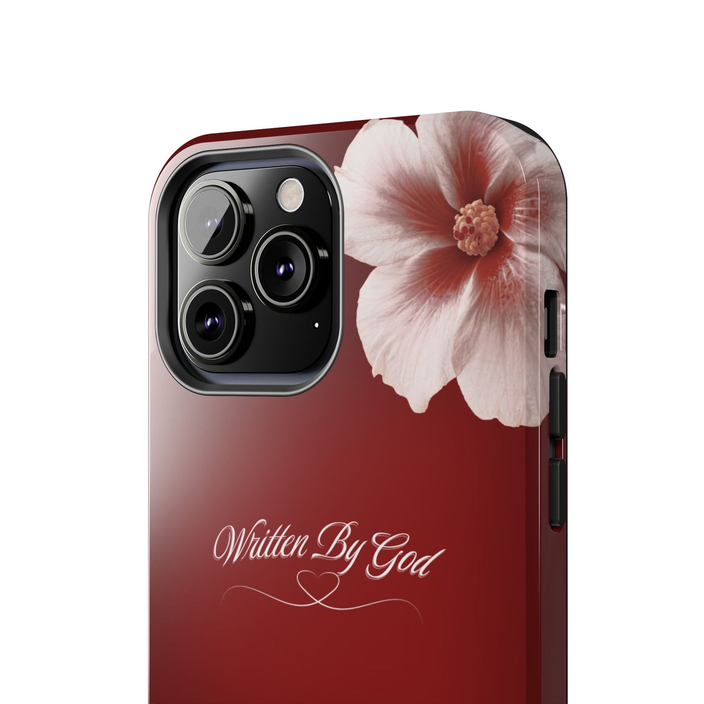 Burgundy Written by God case