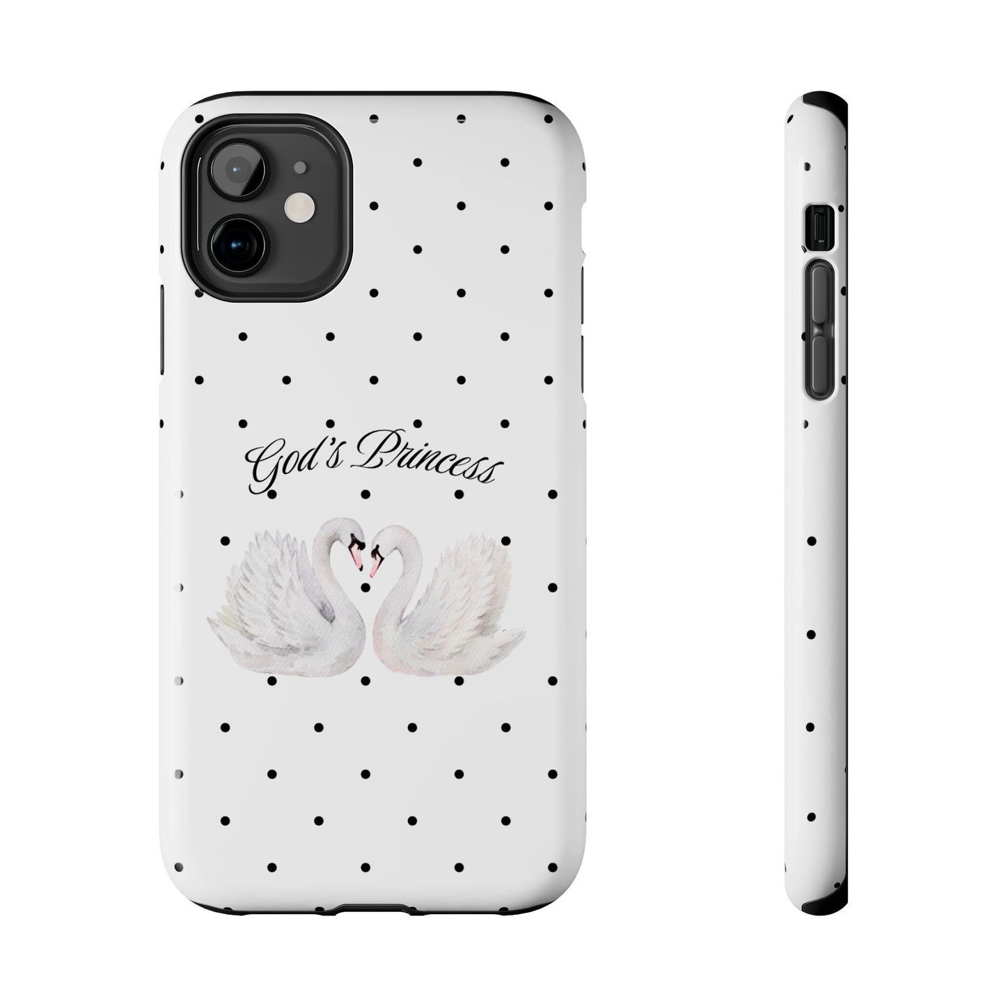 God's Princess Swan Polka Dot