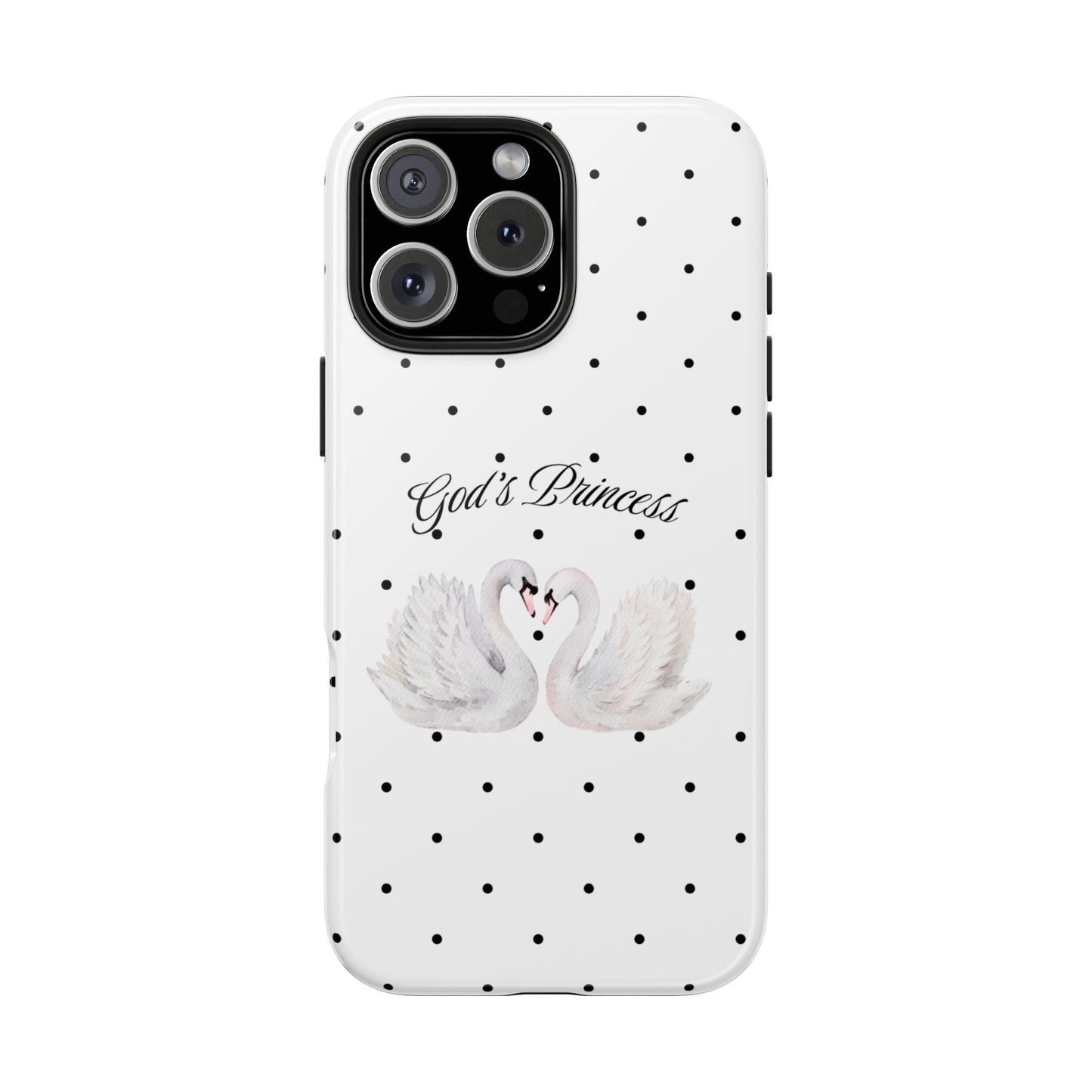 God's Princess Swan Polka Dot