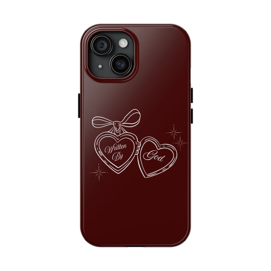 Written By God Burgundy Case