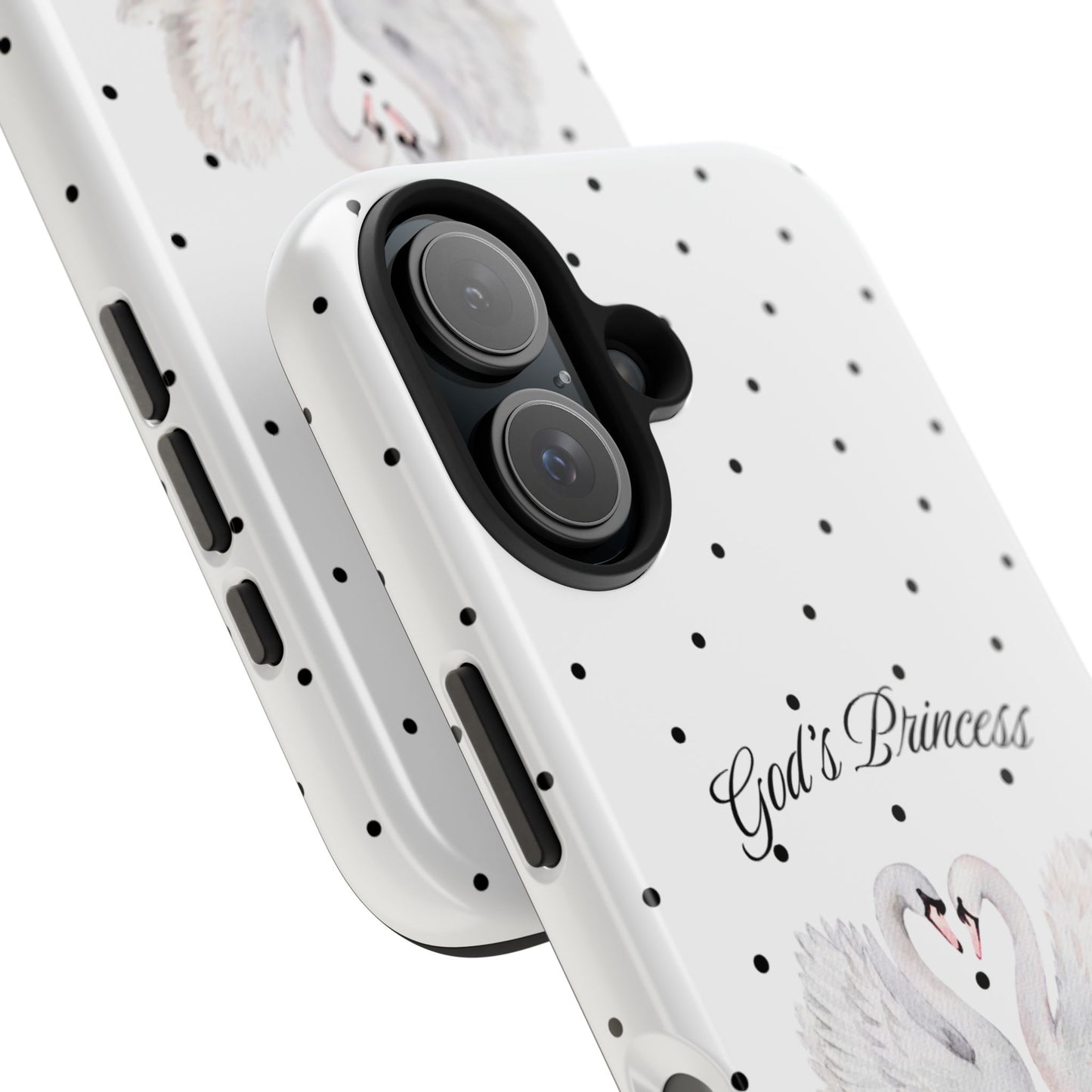 God's Princess Swan Polka Dot