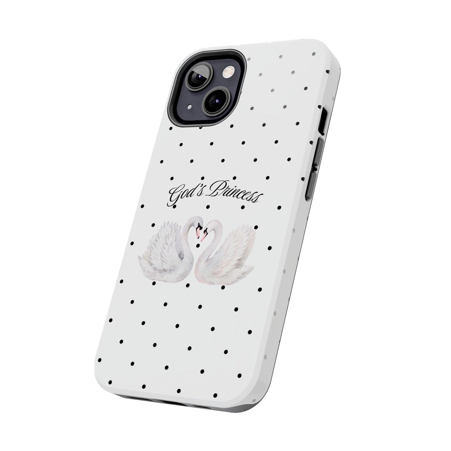 God's Princess Swan Polka Dot