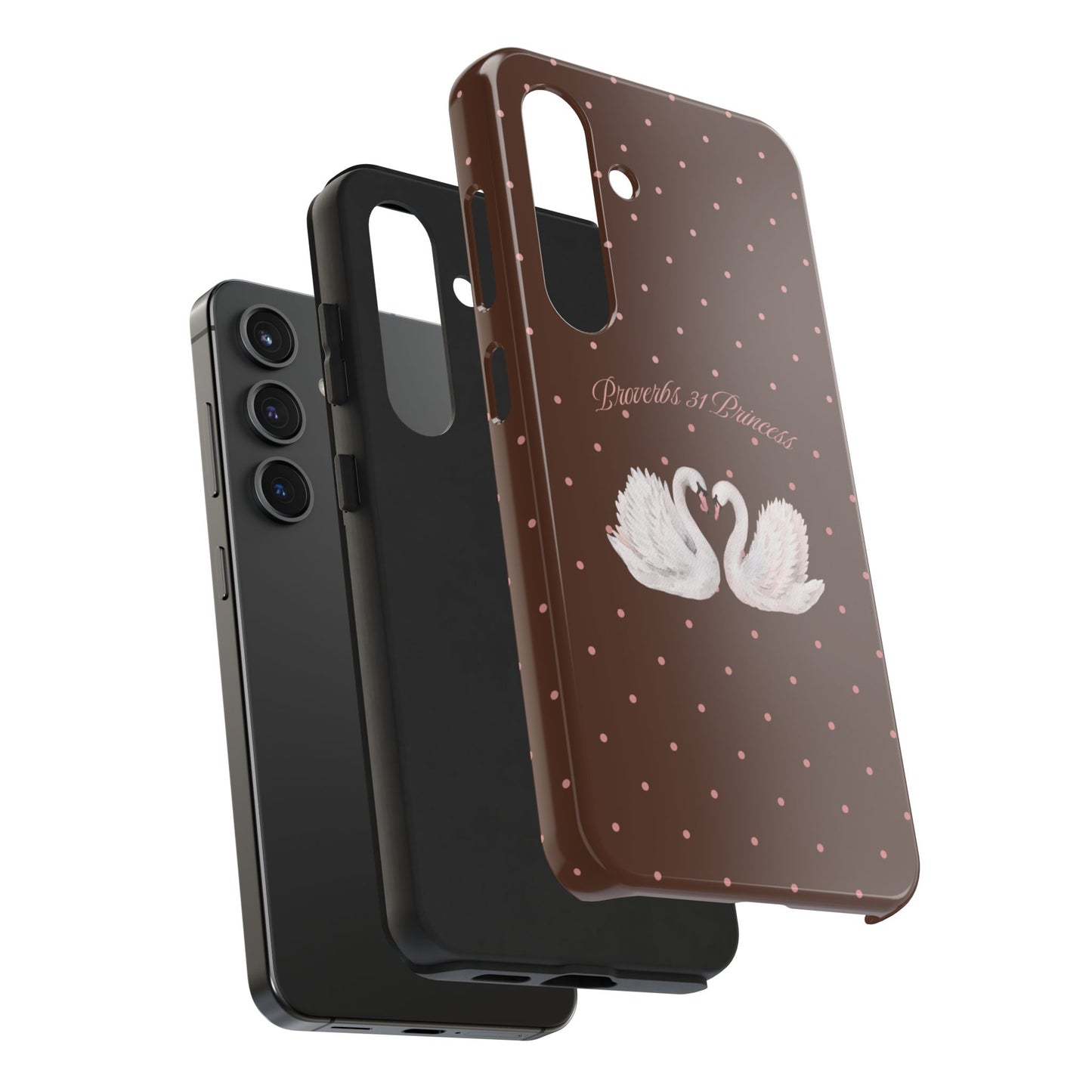 Chocolate Brown Swan Case