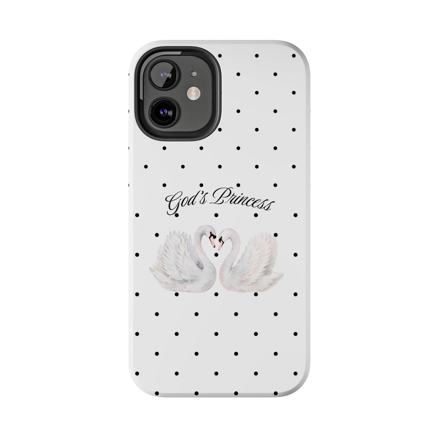 God's Princess Swan Polka Dot