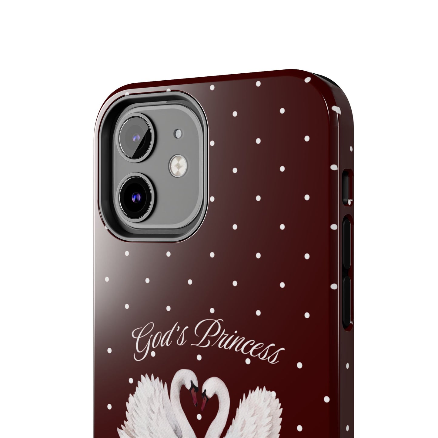 Wine Burgundy God's Princess Swan