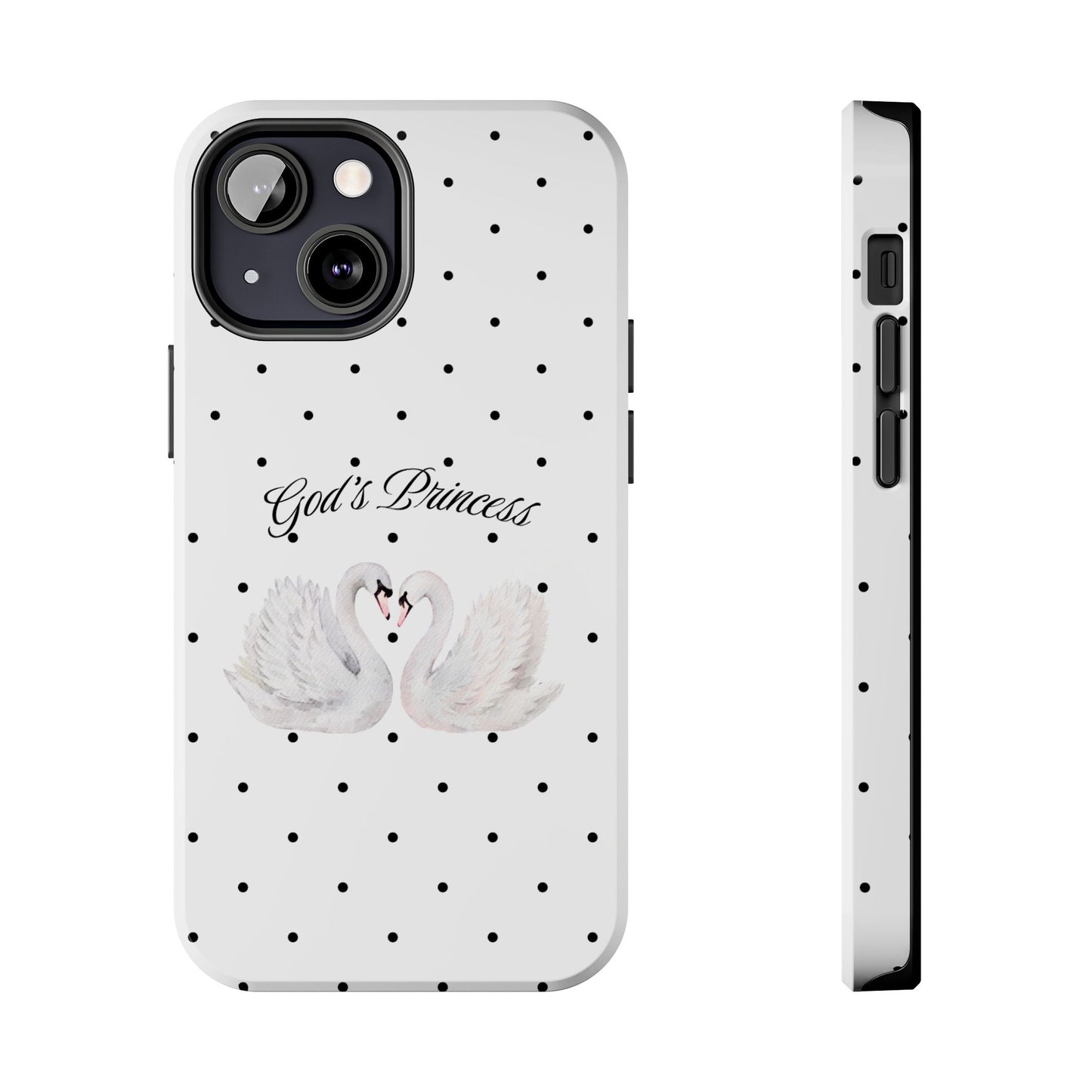 God's Princess Swan Polka Dot