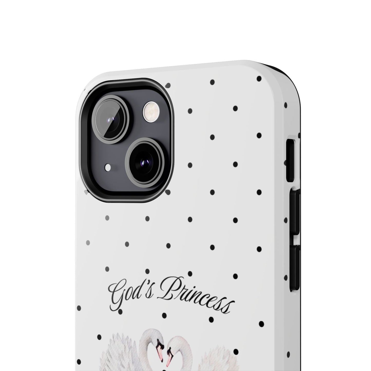 God's Princess Swan Polka Dot