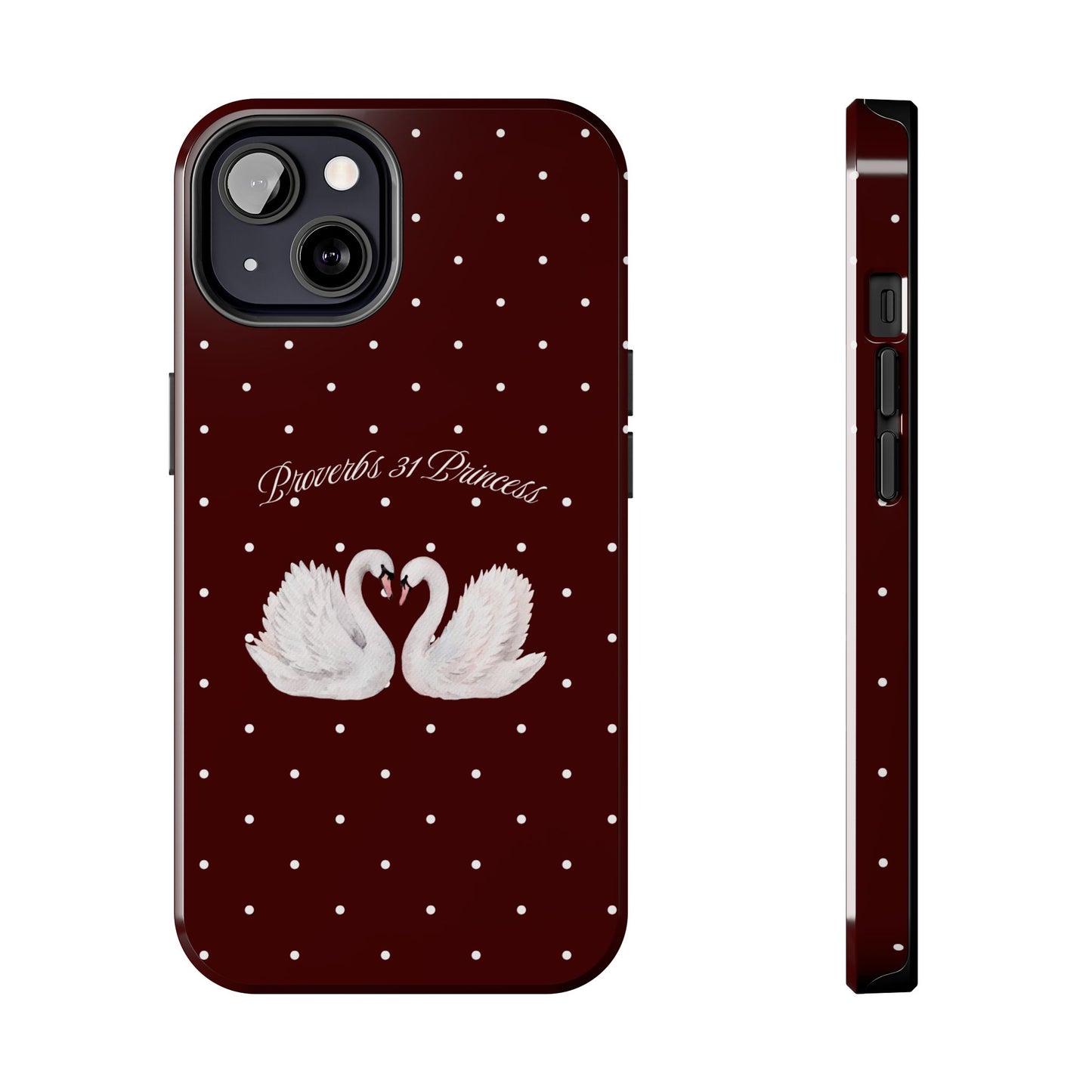 Burgundy Swan Case