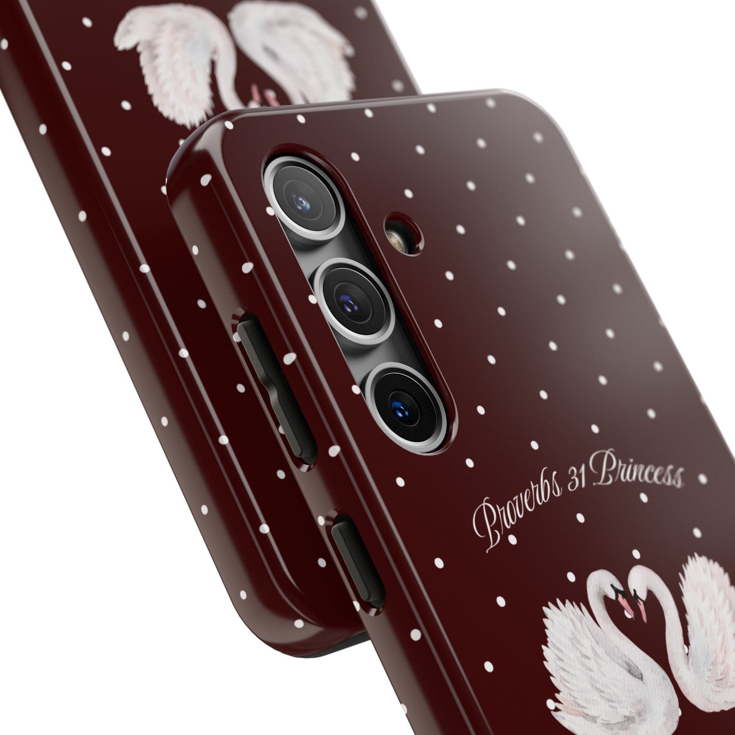 Burgundy Swan Case