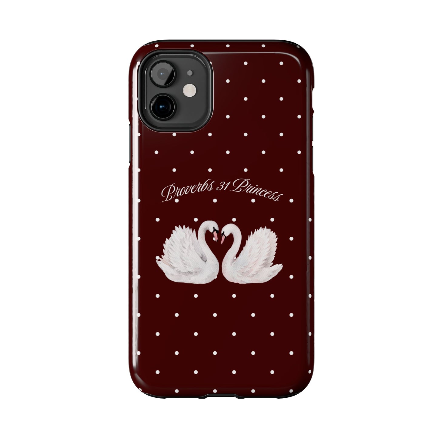 Burgundy Swan Case