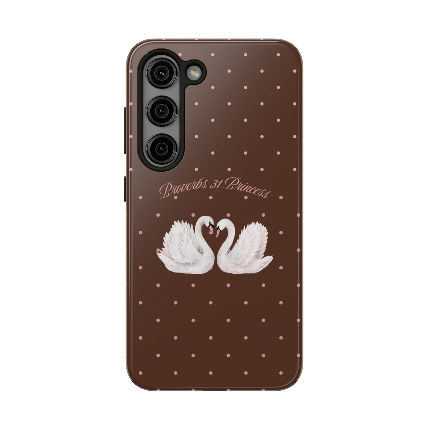Chocolate Brown Swan Case