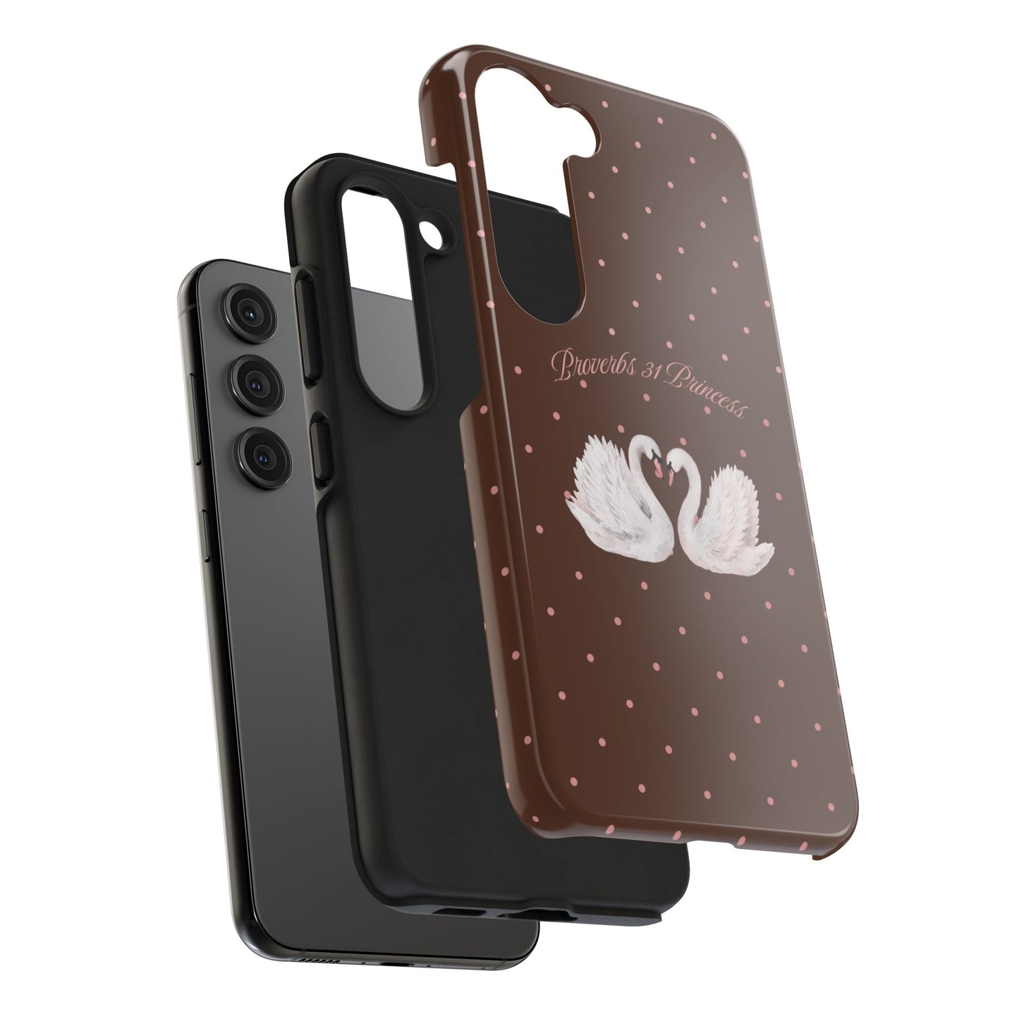 Chocolate Brown Swan Case