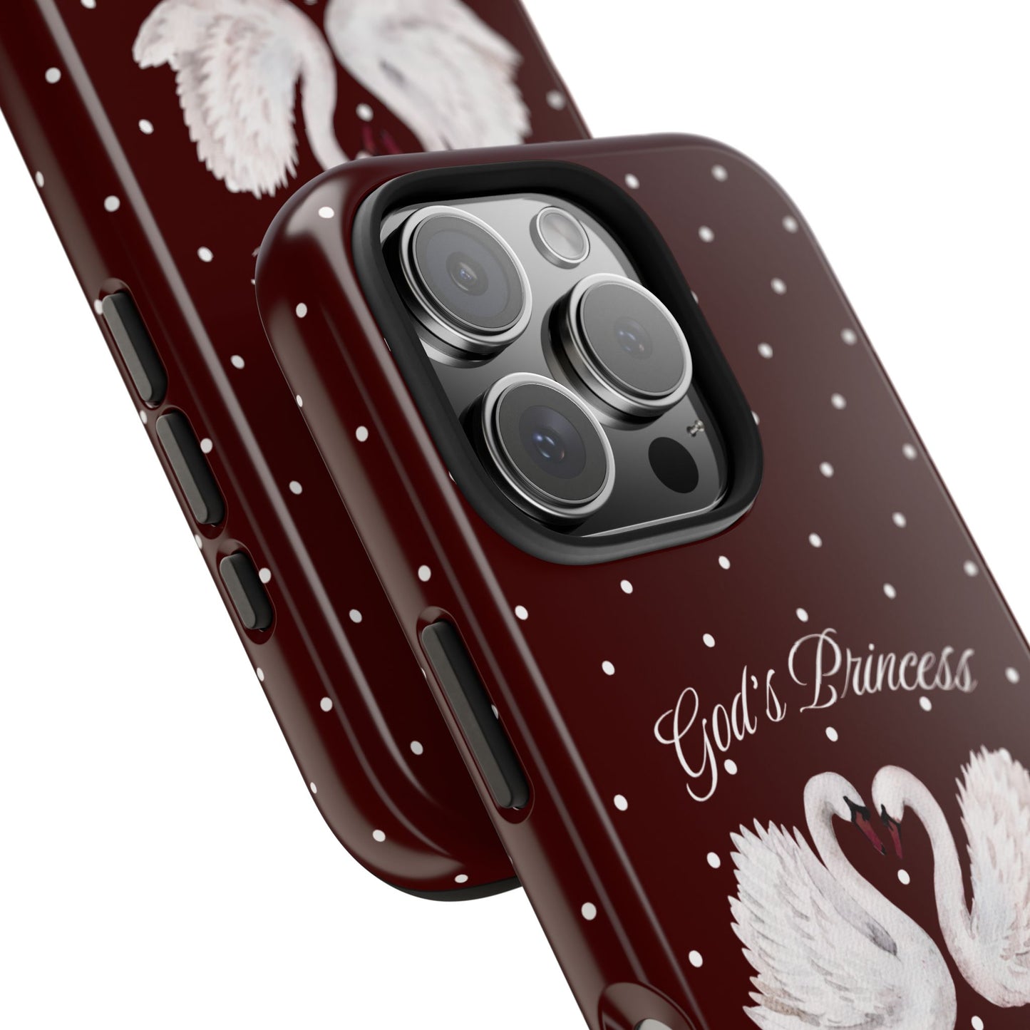 Wine Burgundy God's Princess Swan