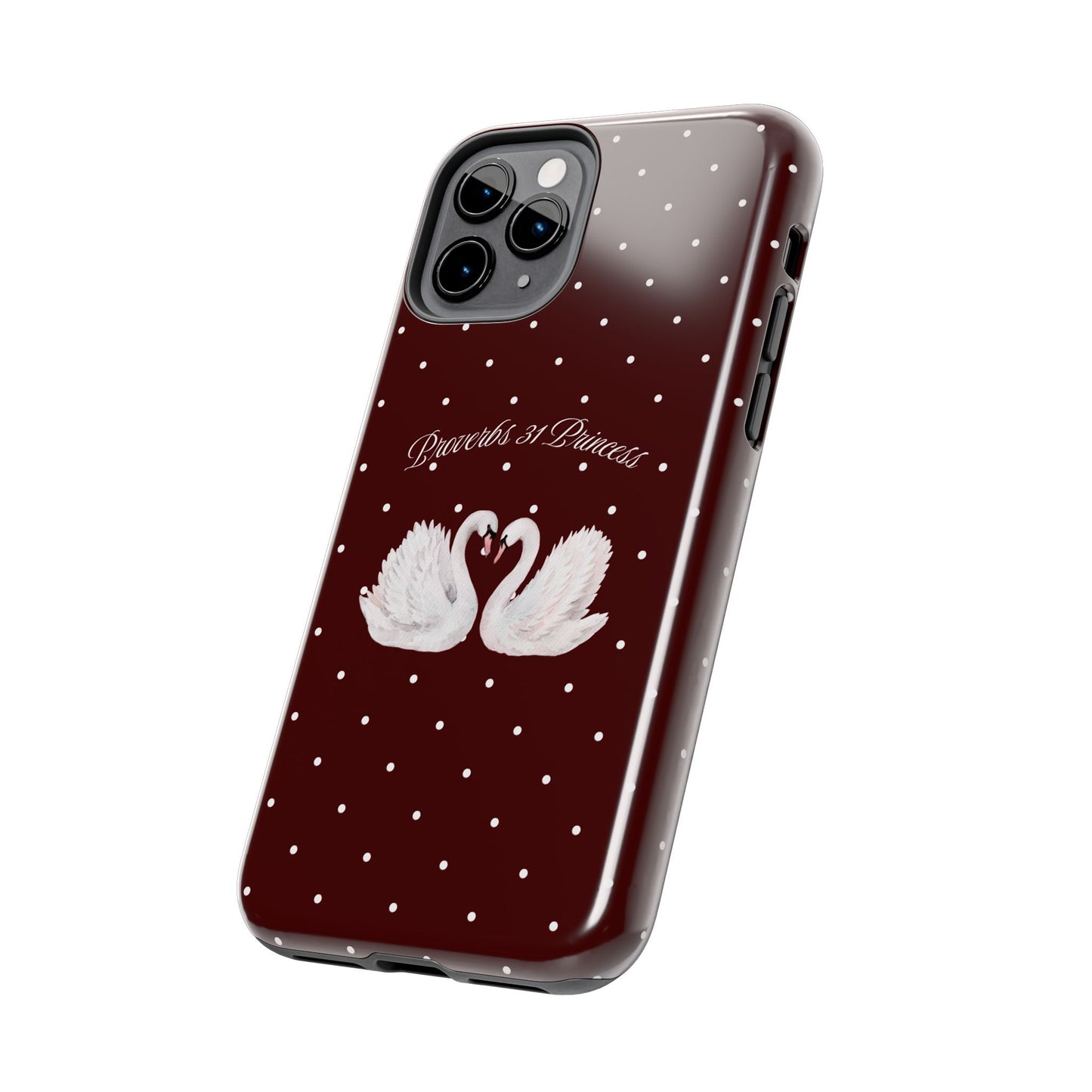 Burgundy Swan Case
