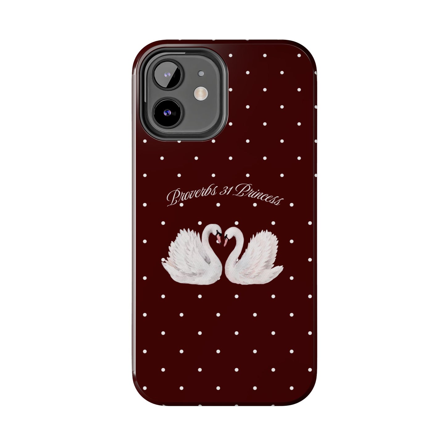 Burgundy Swan Case