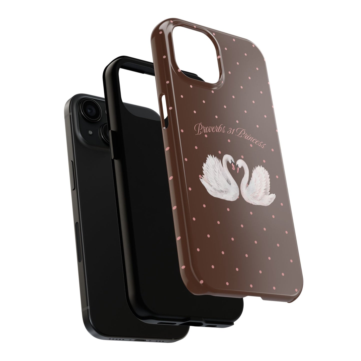 Chocolate Brown Swan Case