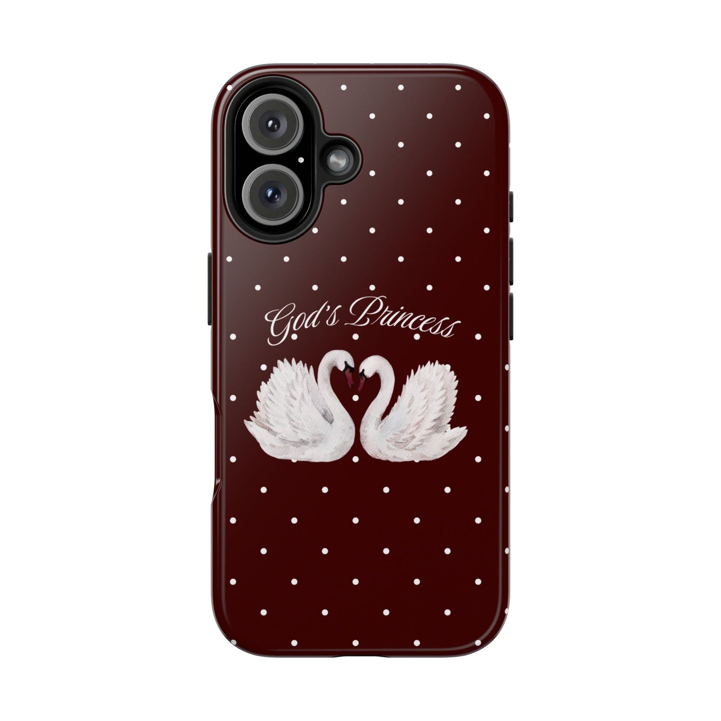 Wine Burgundy God's Princess Swan