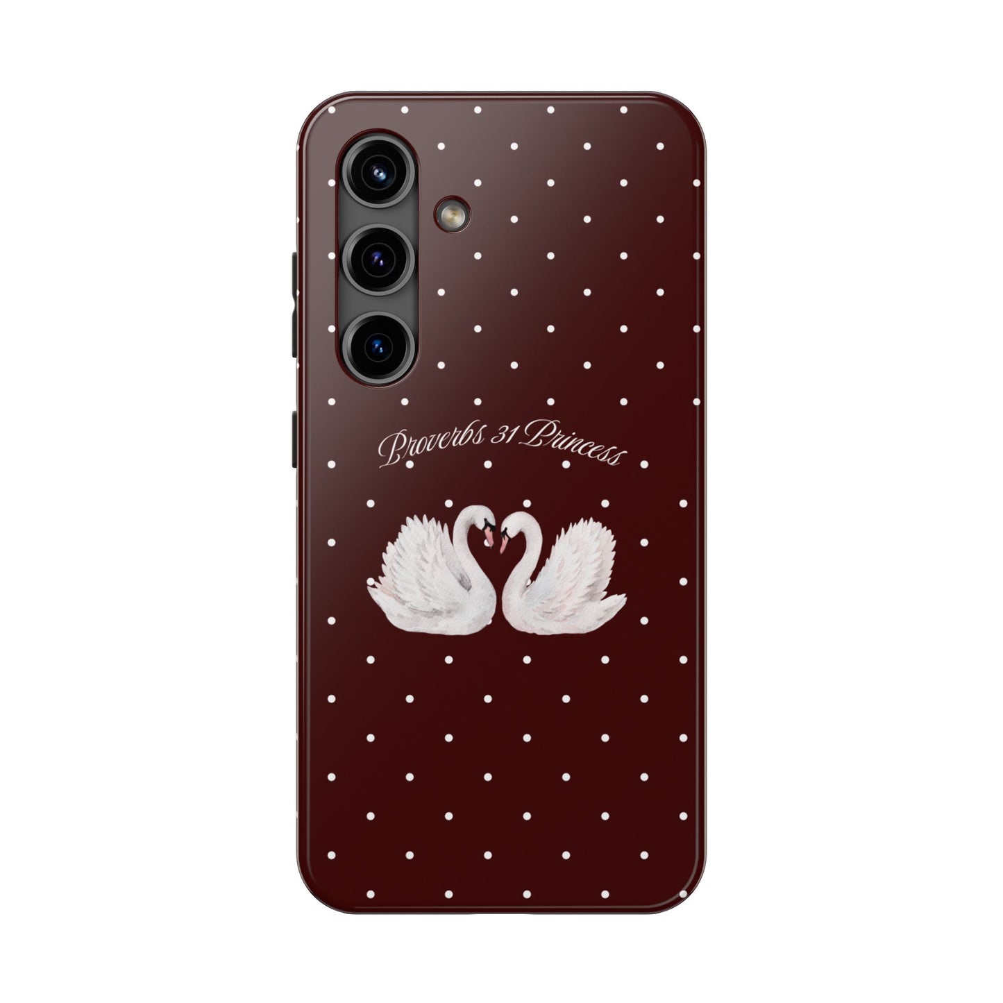 Burgundy Swan Case