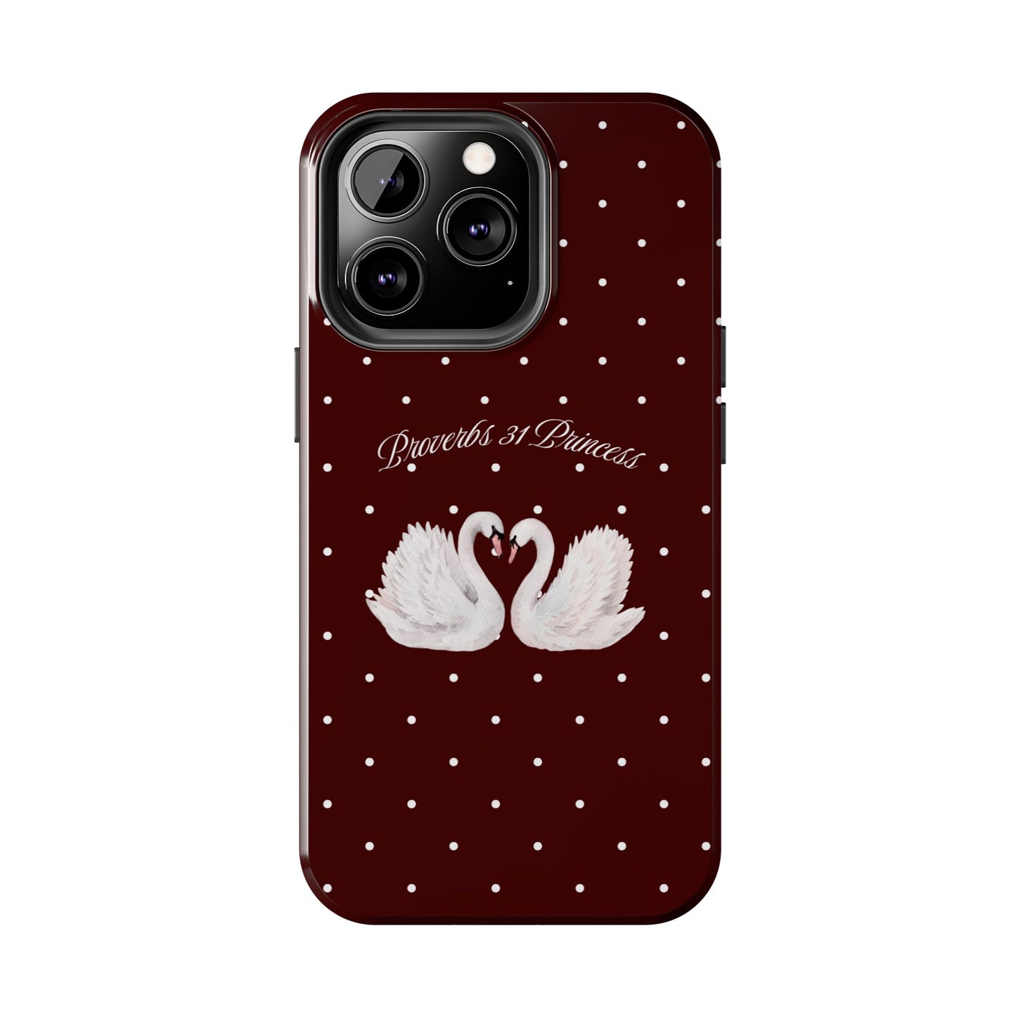 Burgundy Swan Case