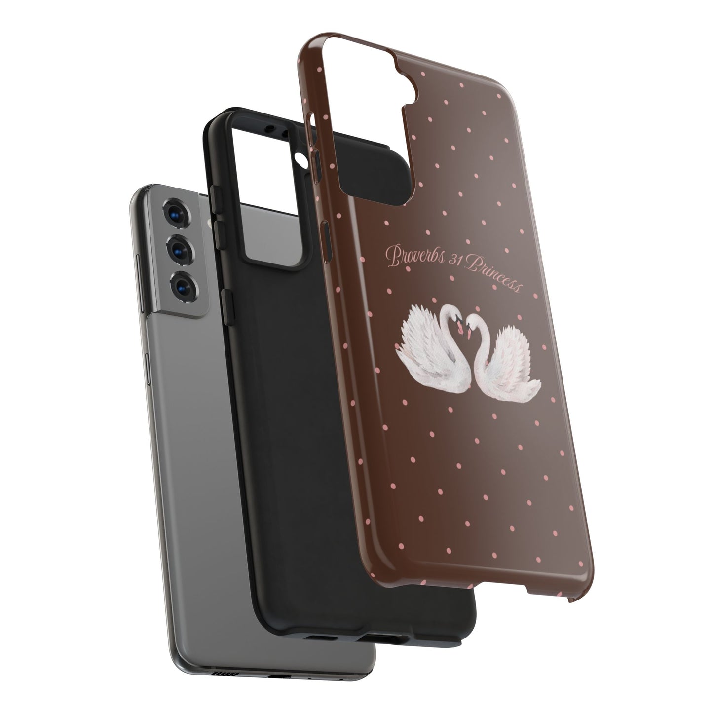 Chocolate Brown Swan Case