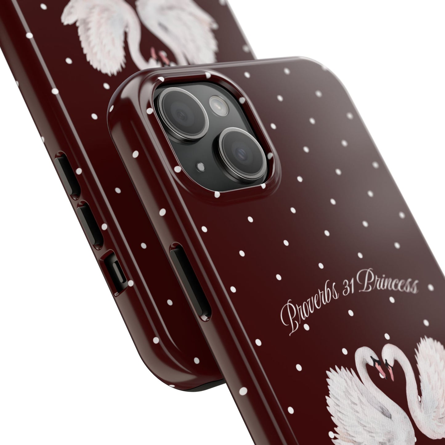 Burgundy Swan Case