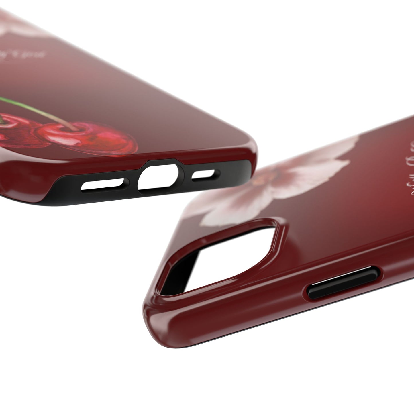 Burgundy Written by God case