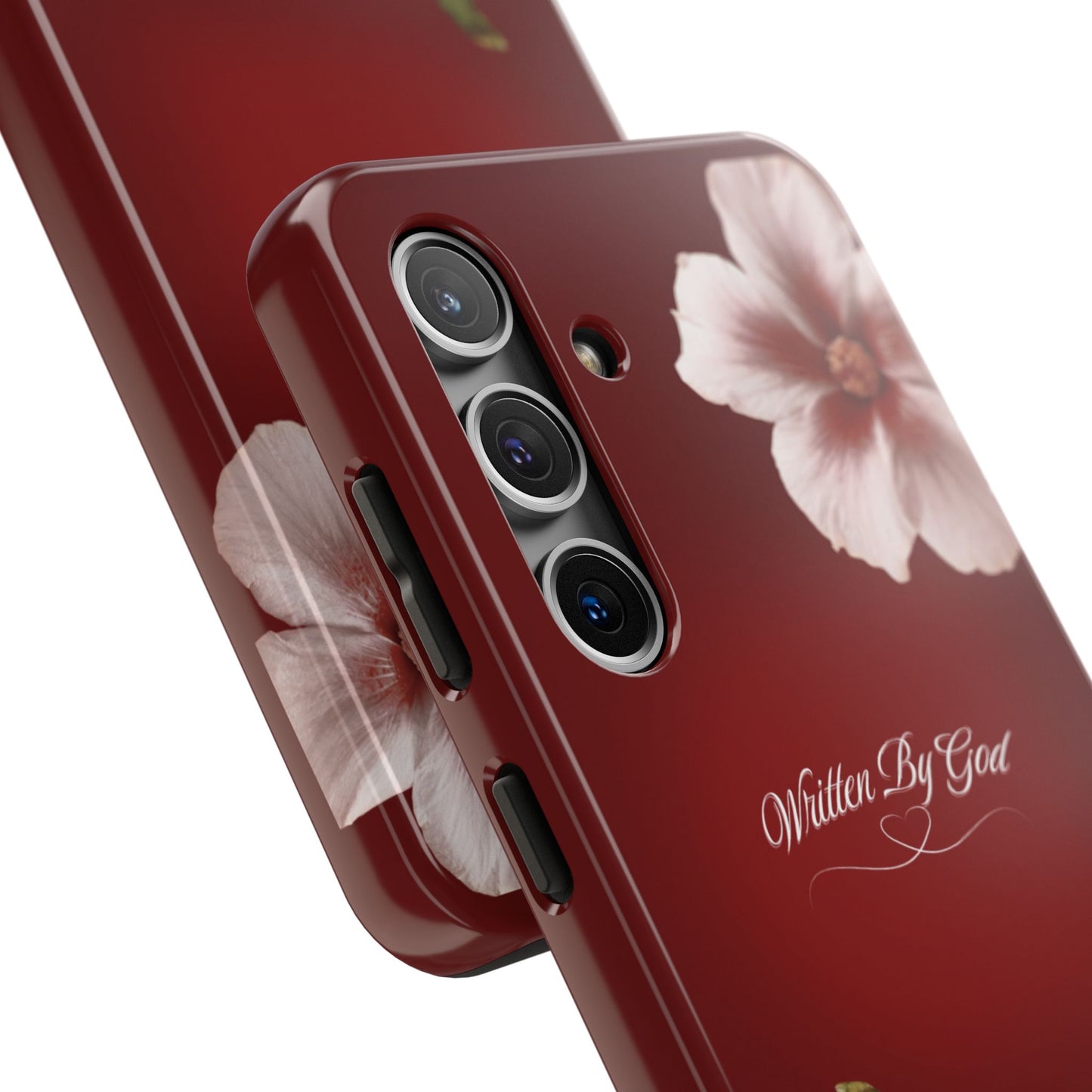 Burgundy Written by God case