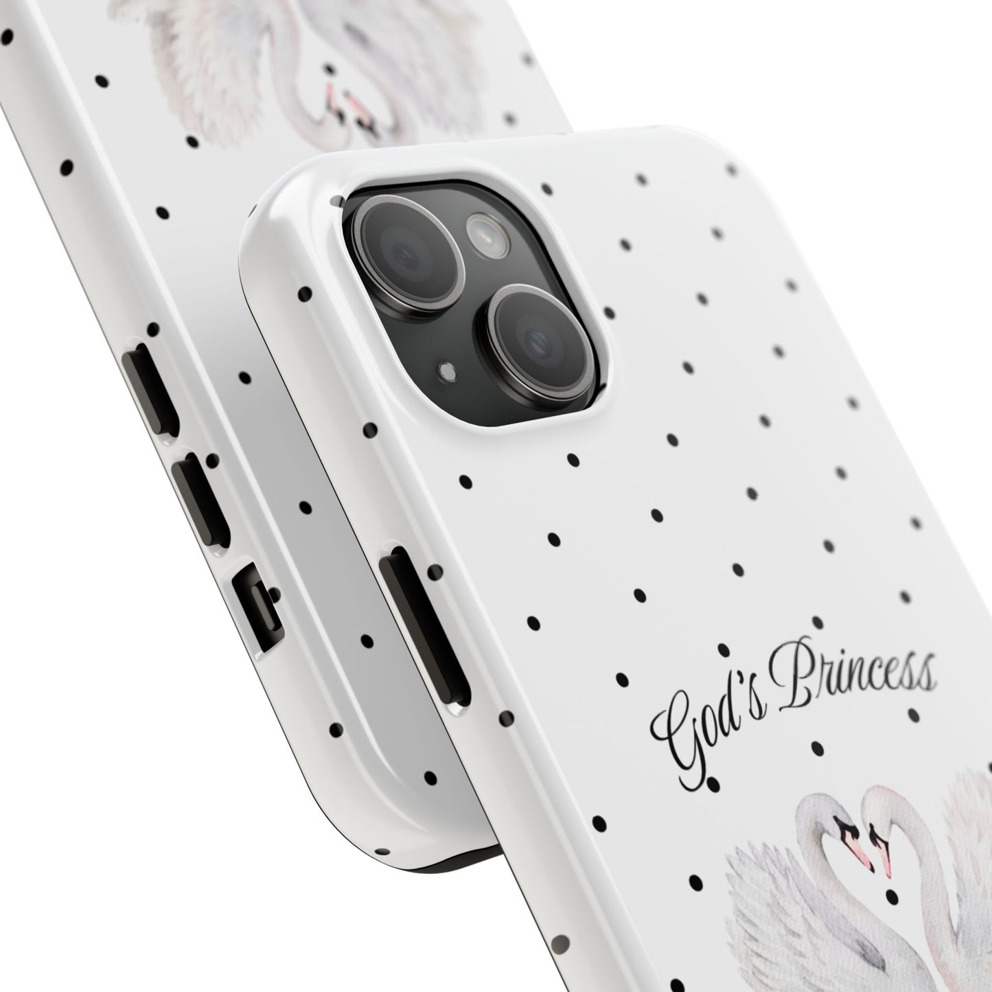 God's Princess Swan Polka Dot