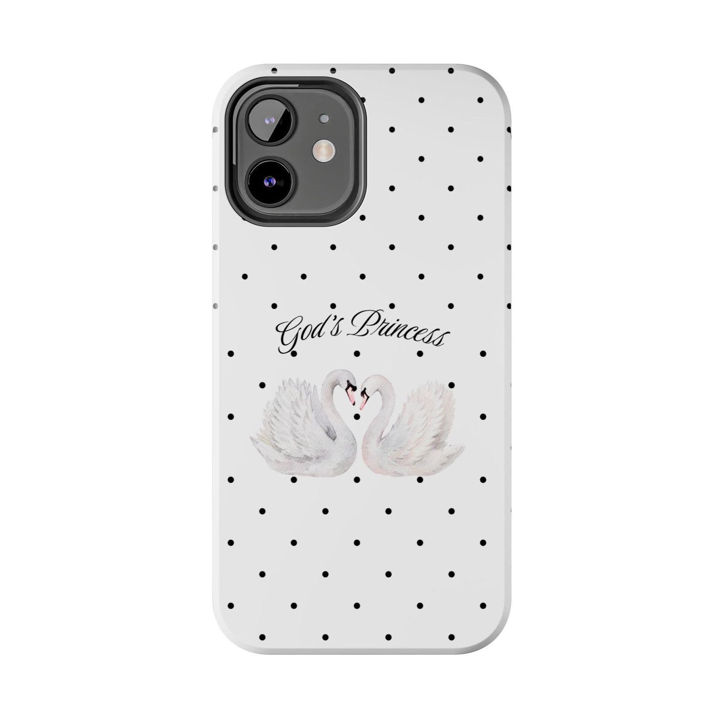 God's Princess Swan Polka Dot