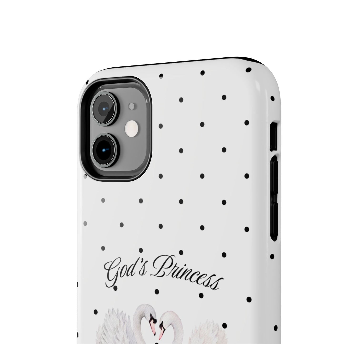God's Princess Swan Polka Dot