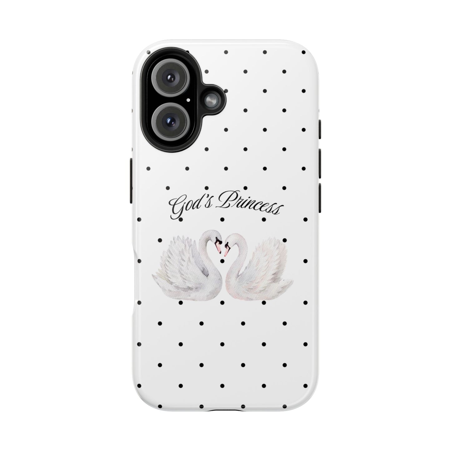 God's Princess Swan Polka Dot