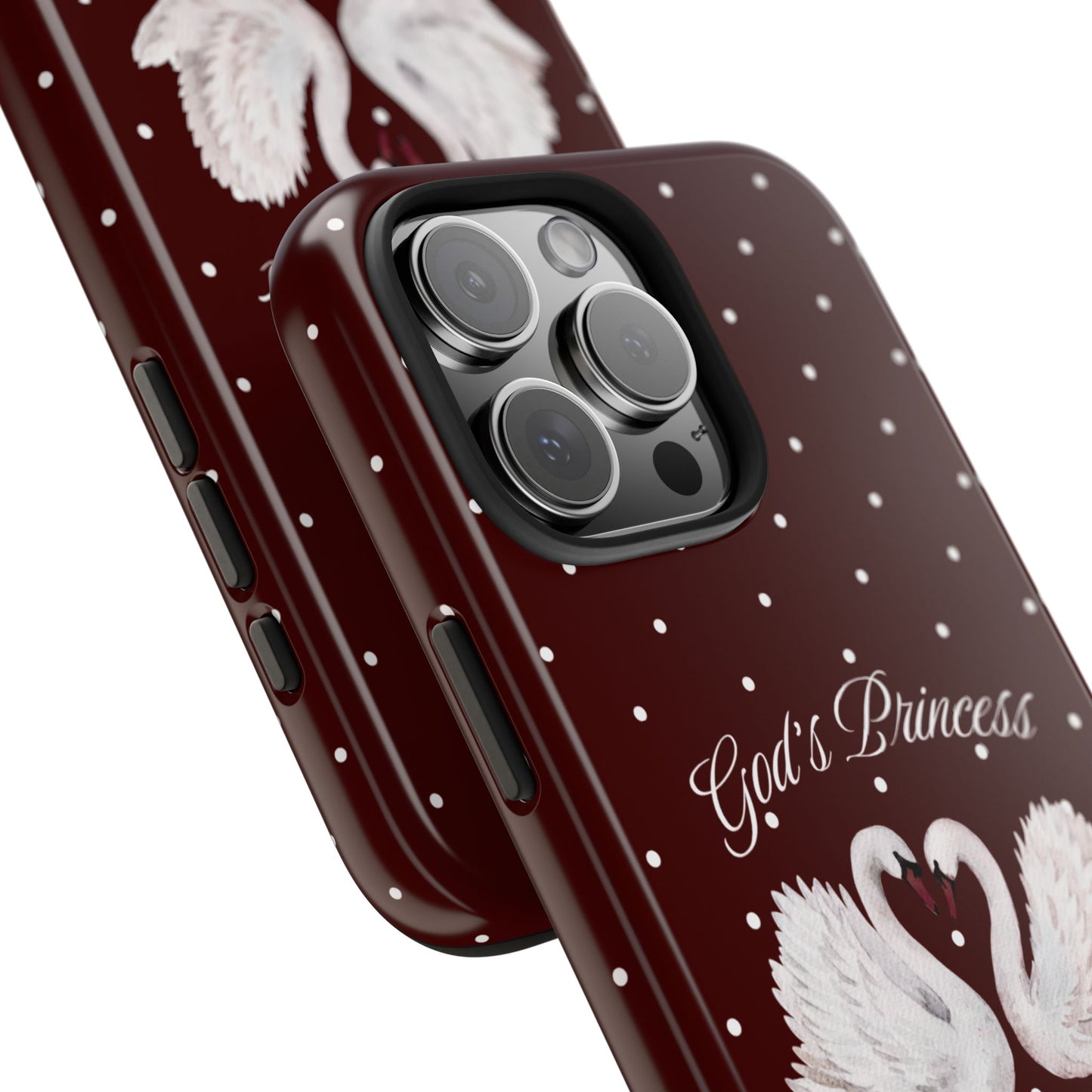 Wine Burgundy God's Princess Swan