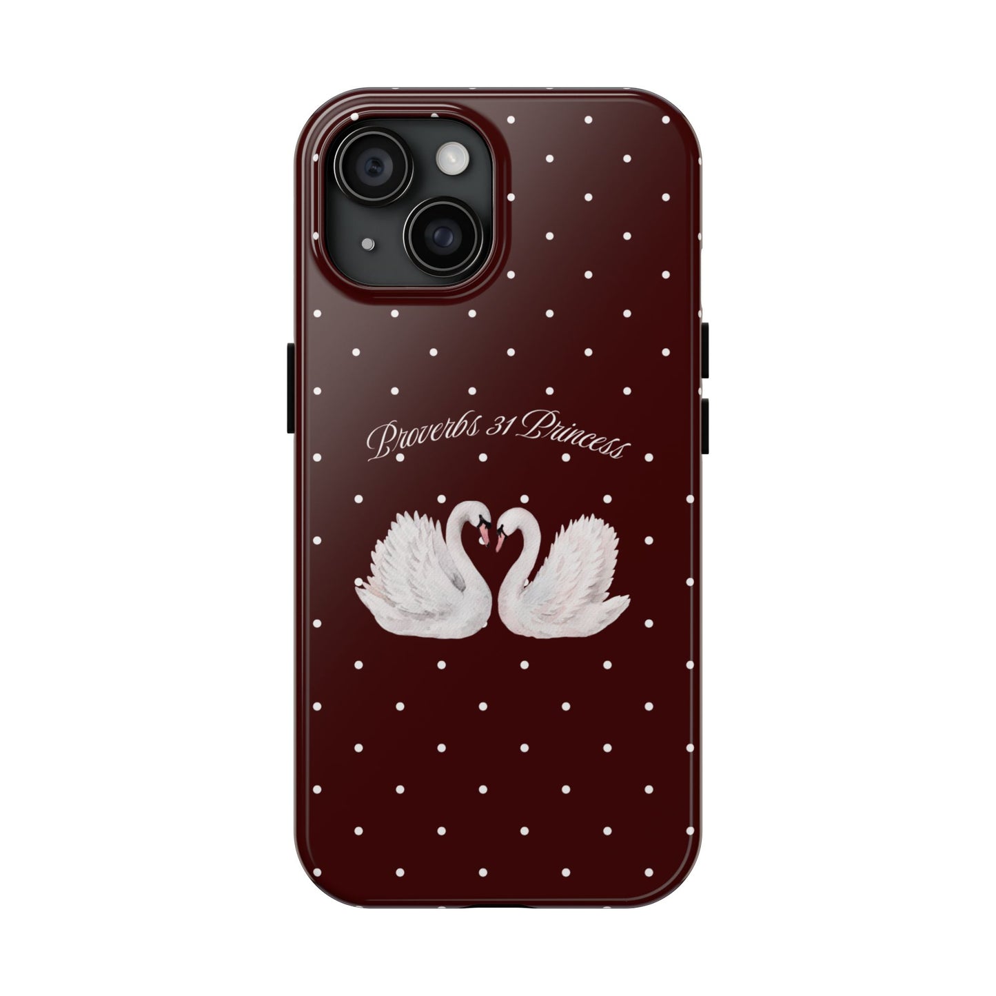 Burgundy Swan Case