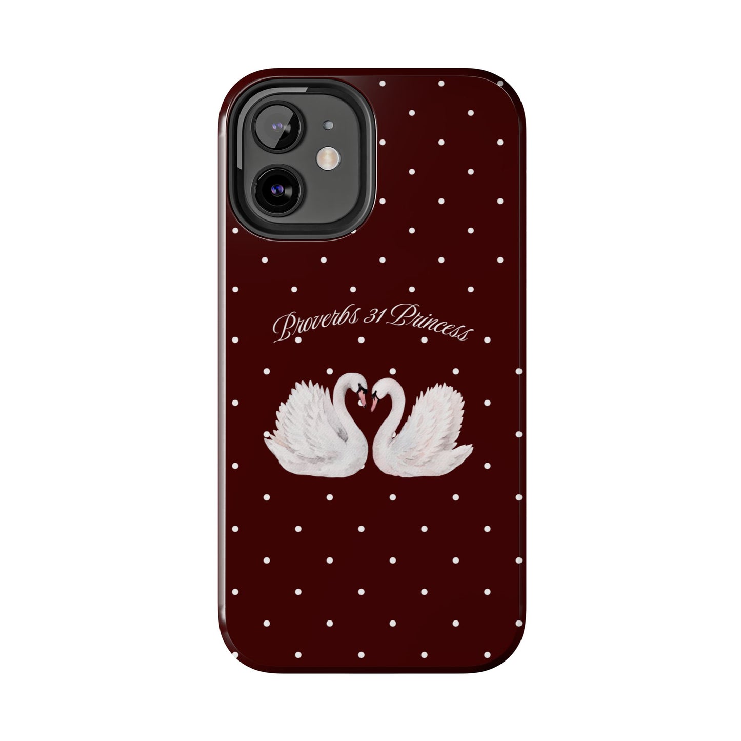 Burgundy Swan Case
