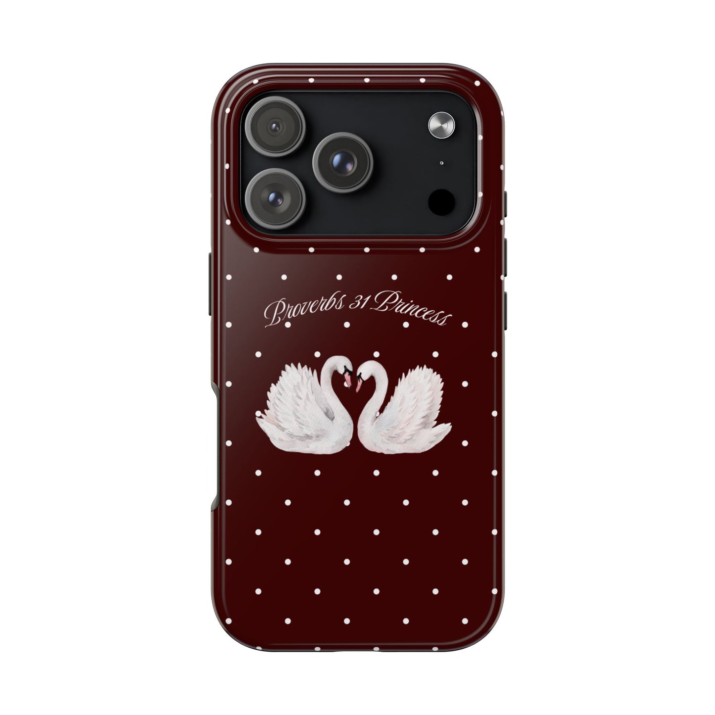 Burgundy Swan Case