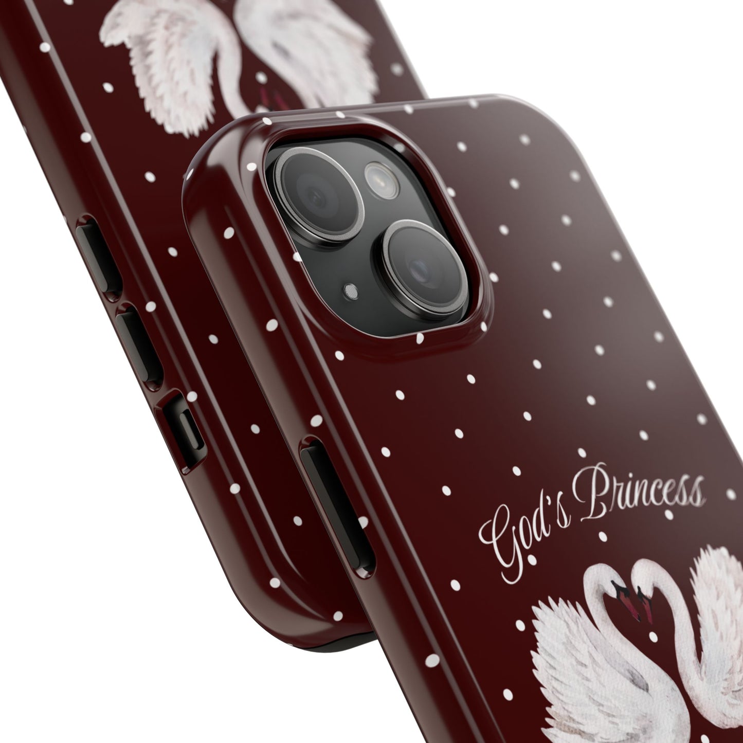 Wine Burgundy God's Princess Swan