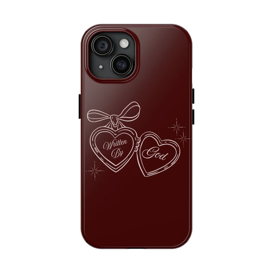 Written By God Burgundy Case