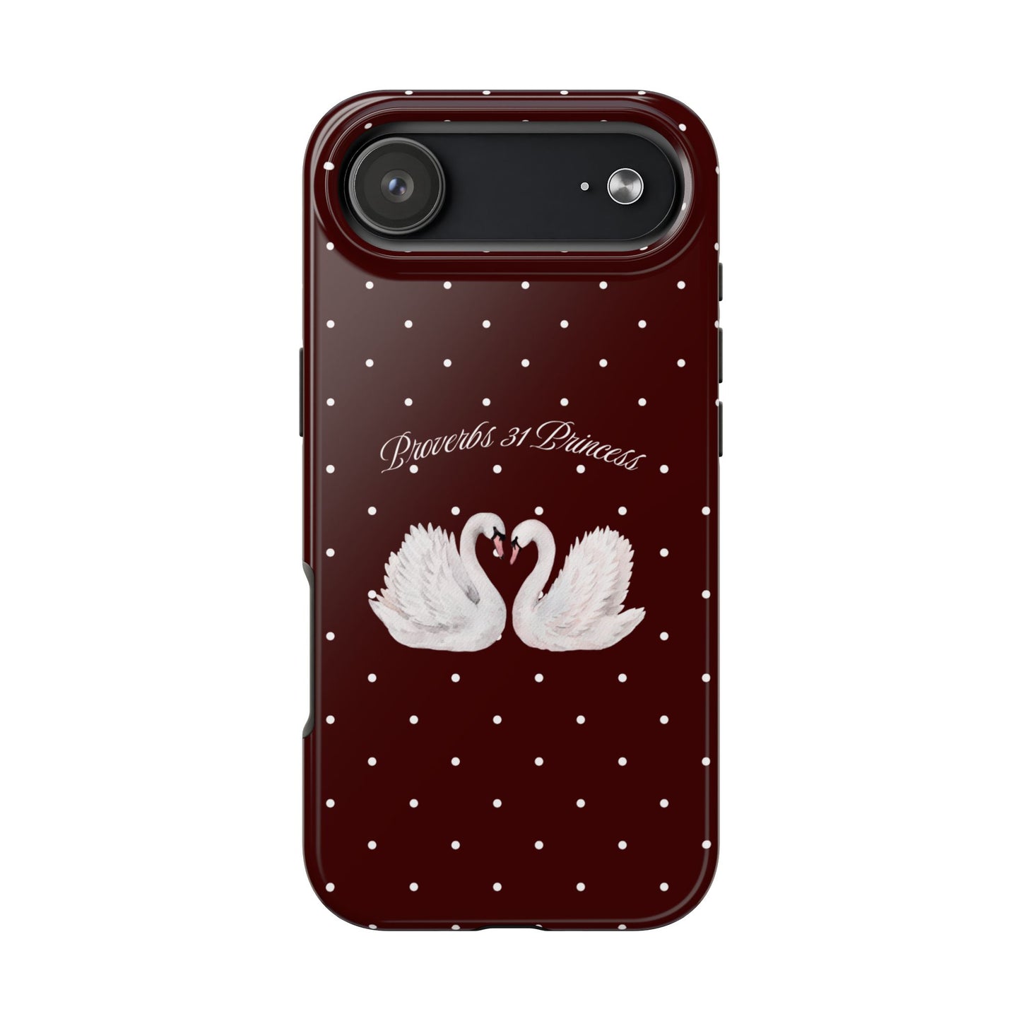 Burgundy Swan Case