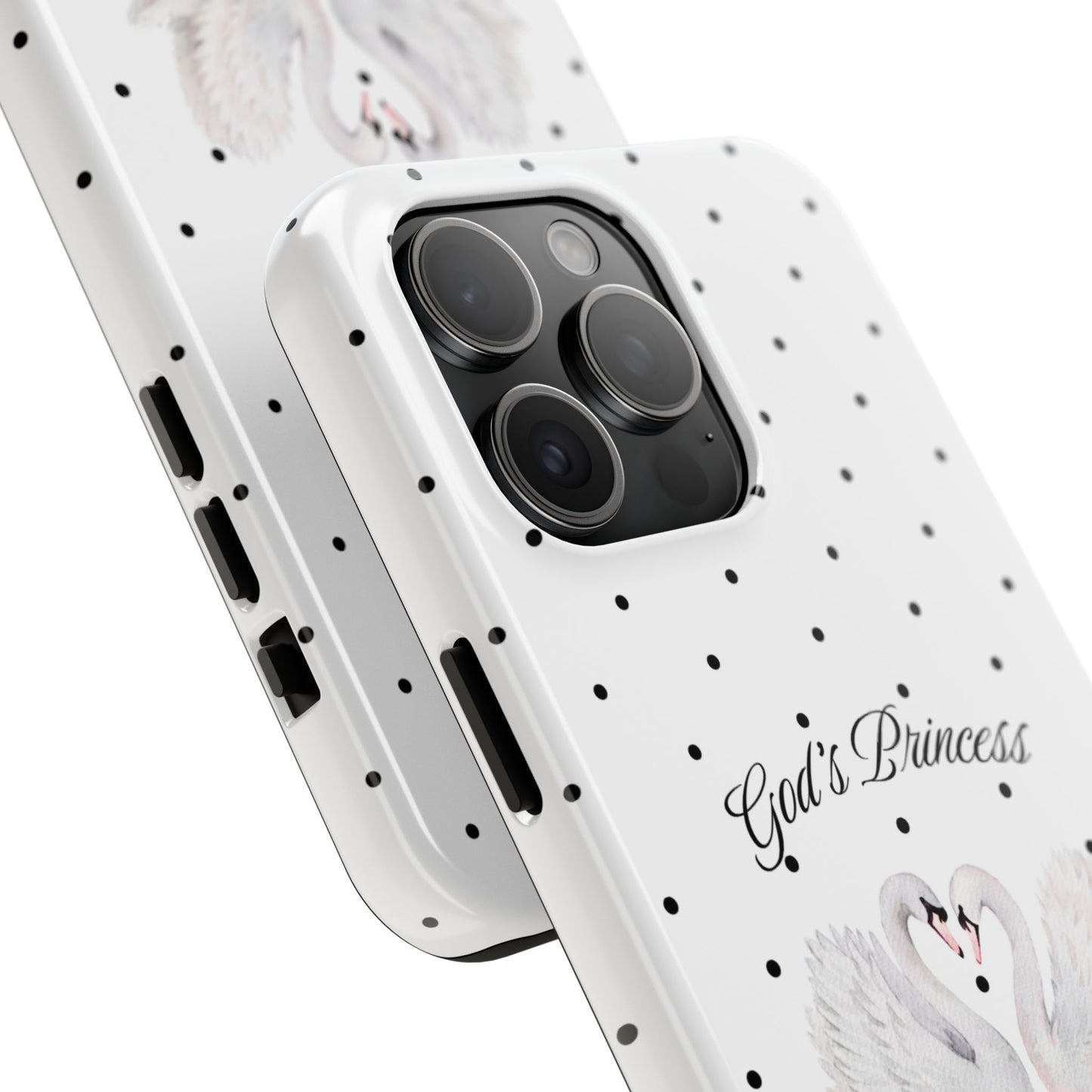 God's Princess Swan Polka Dot