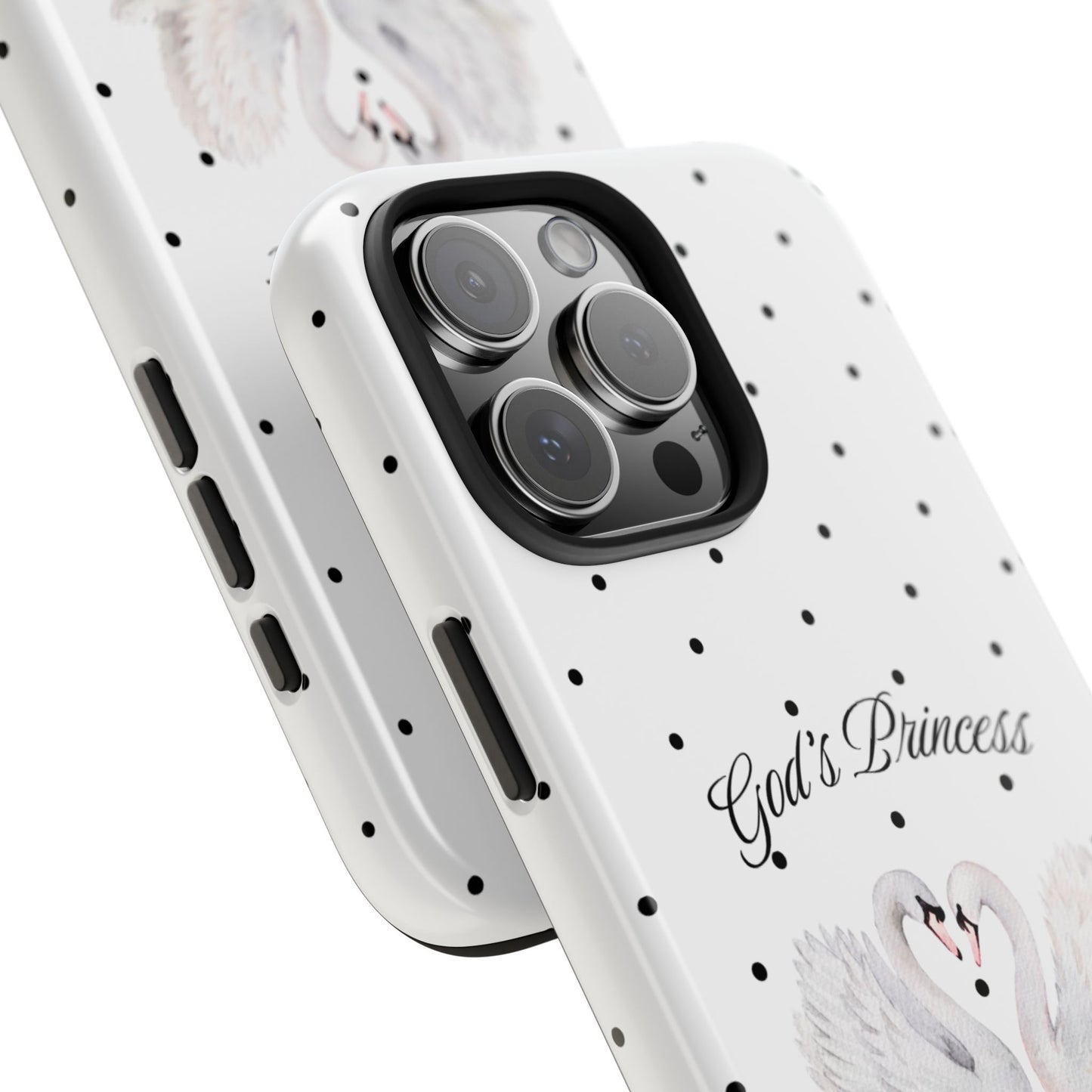 God's Princess Swan Polka Dot