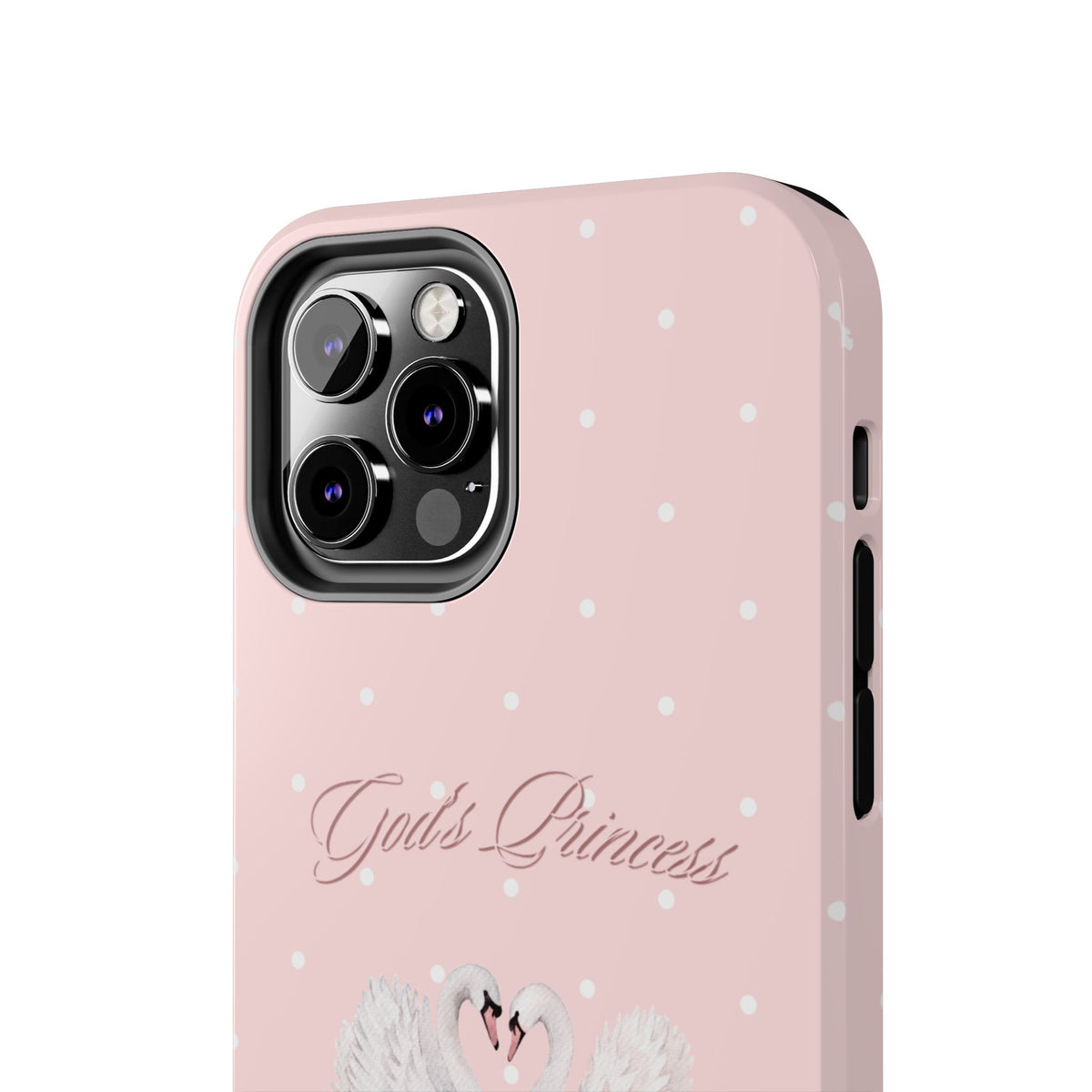 God's Princess Pink Swan Tough Phone Case
