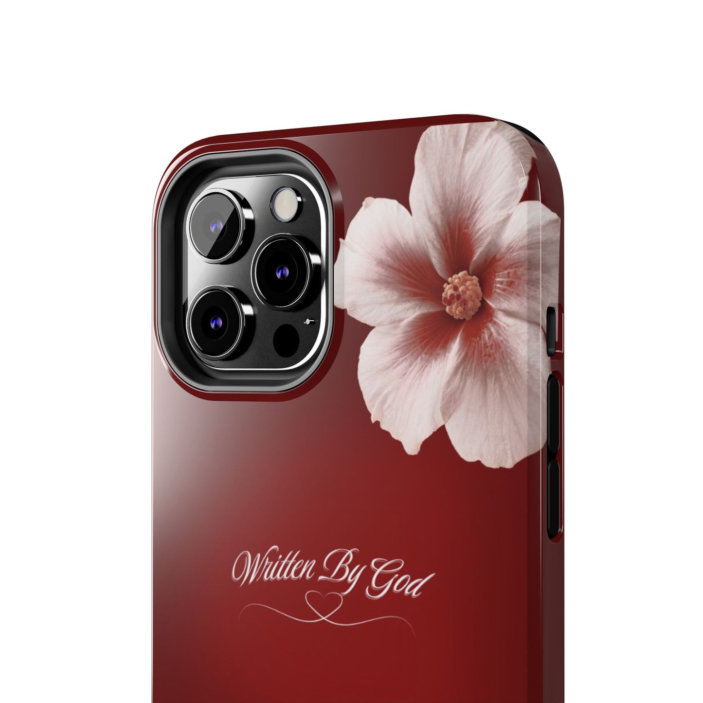 Burgundy Written by God case