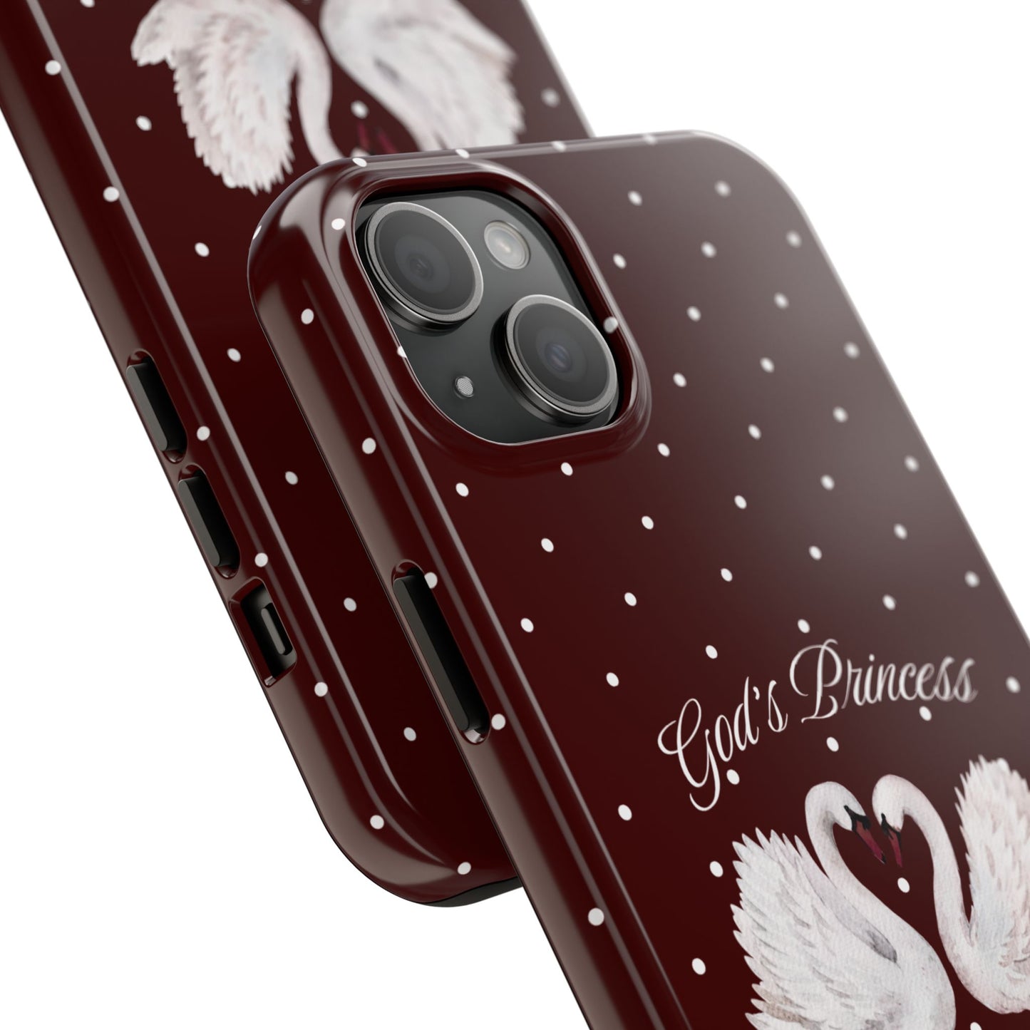 Wine Burgundy God's Princess Swan