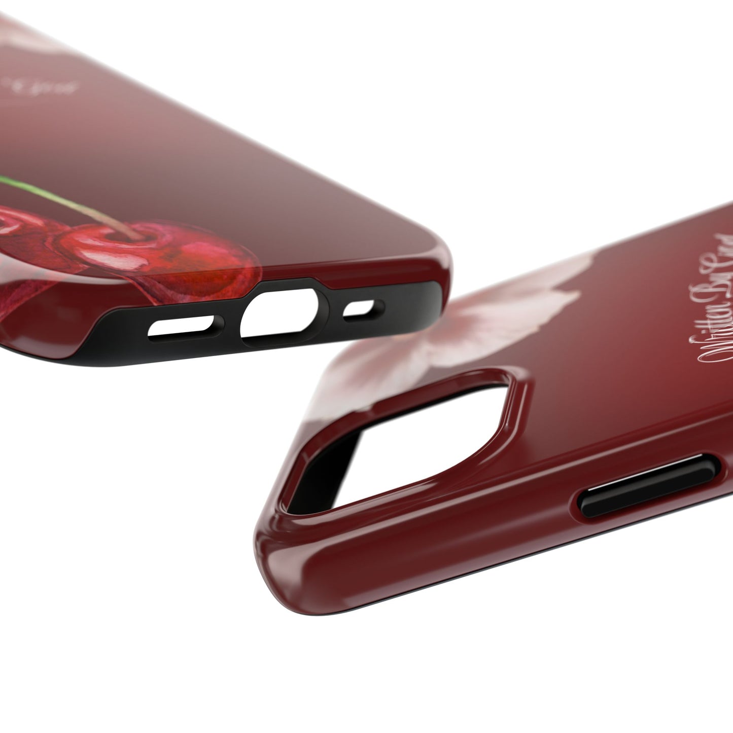 Burgundy Written by God case