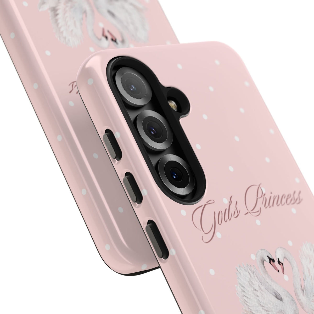 God's Princess Pink Swan Tough Phone Case