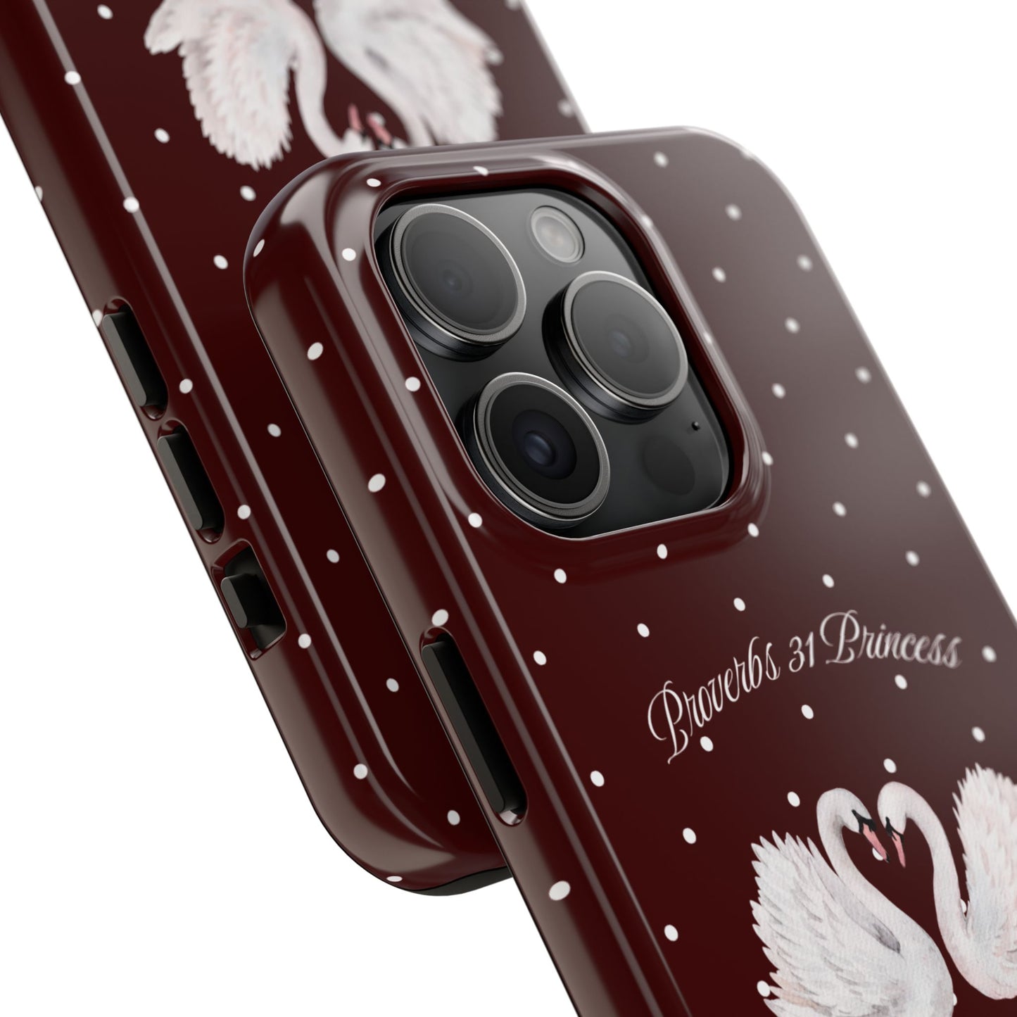Burgundy Swan Case