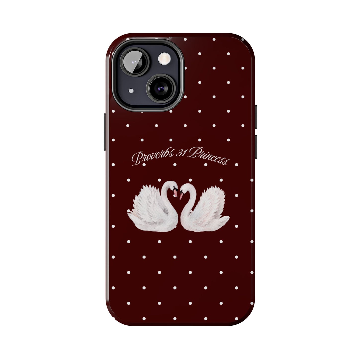 Burgundy Swan Case